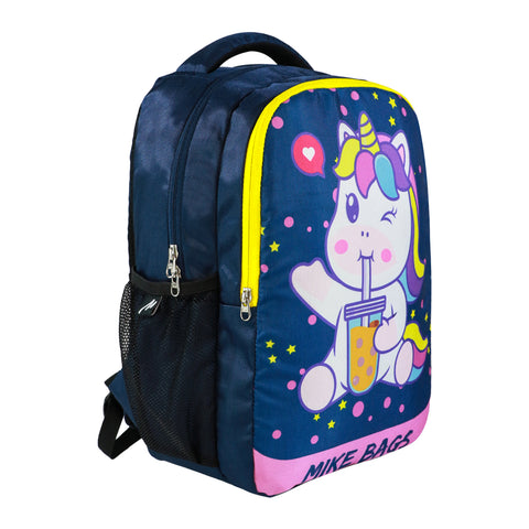 Image of Mike Preschool Rainbow Unicorn Backpack : Pink