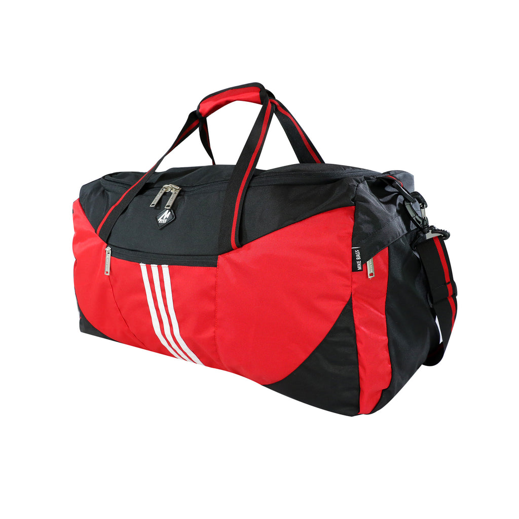 Mike Bags Delta Duffle Bag 24"- Red & Black