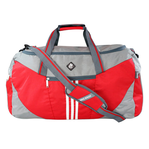 Image of Mike Bag Delta Duffle Bag 24"- Red & Grey