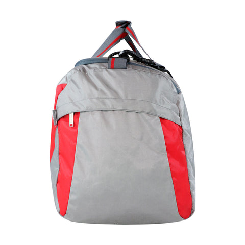 Mike Bags Delta Duffle Bag- Red & Grey