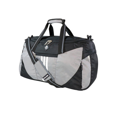 Image of Mike Bags Delta Duffle Bag- Grey & Black
