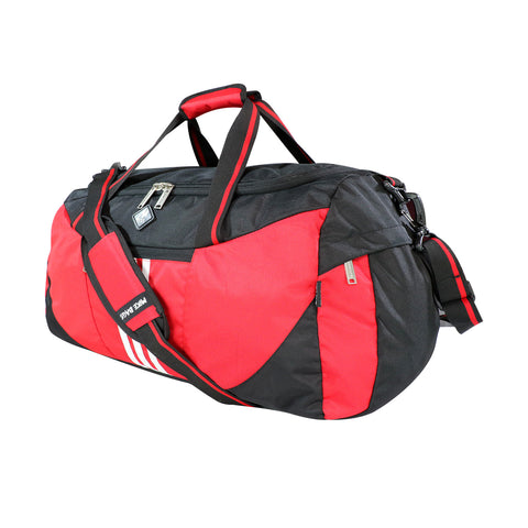Mike Bags Delta Duffle Bag 24 Red  Black  Smily Kiddos