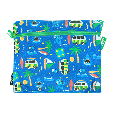 Image of Fancy A5 Pencil Case Blue