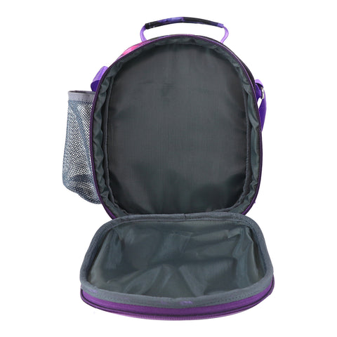 Image of Smily Kiddos Hartop Eva Lunch Bag Flamingo theme - Purple