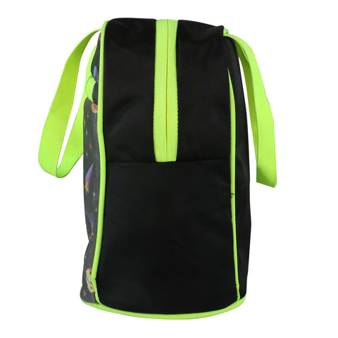 Image of Smily kiddos joy lunch bag- Alien theme - Black