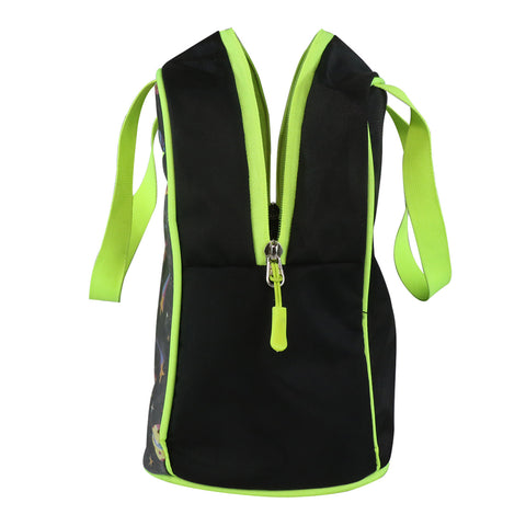 Image of Smily kiddos joy lunch bag- Alien theme - Black