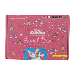 Smily Kiddos Bento lunch box - Unicorn Theme Pink