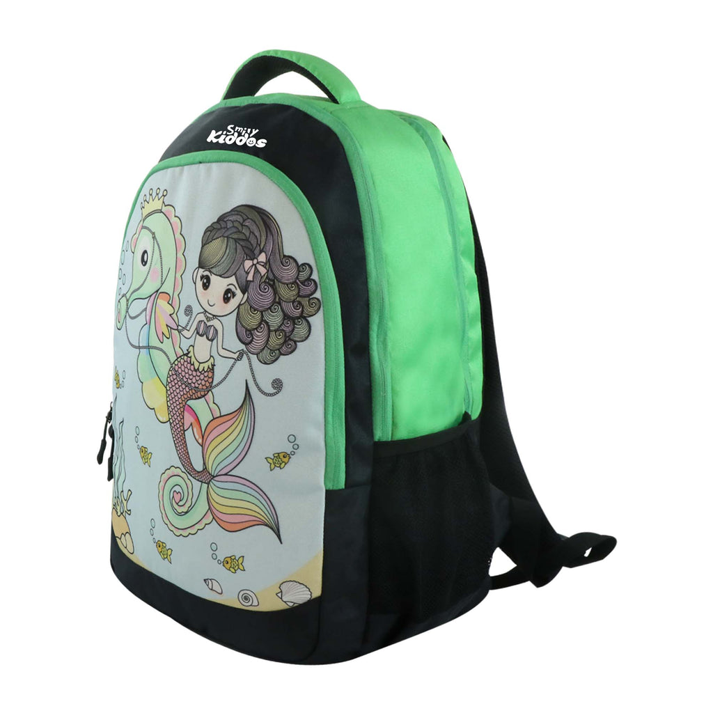 Smily Kiddos Junior Mermaid Theme School Backpack
