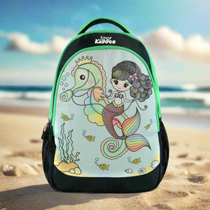 Smily Kiddos Junior Mermaid Theme School Backpack