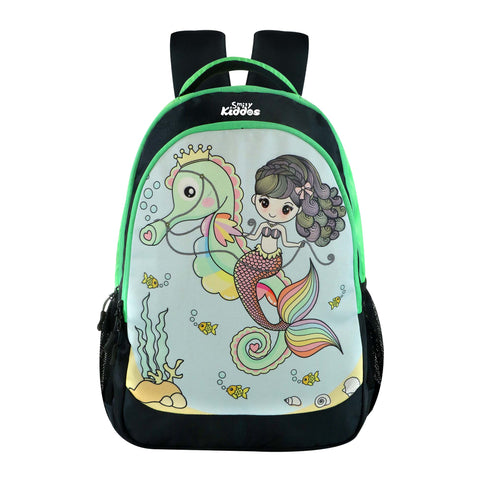 Image of Smily Kiddos Junior Mermaid Theme School Backpack