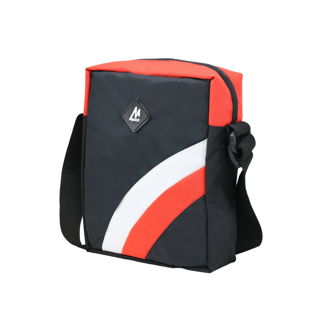 Mike City Backpack and Sling Bag Combo Pack (Red Black)