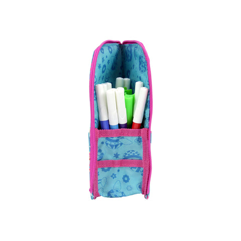 Image of Smily Pen Holder Case Light Blue