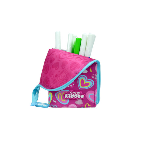 Image of Smily Pen Holder Case Pink