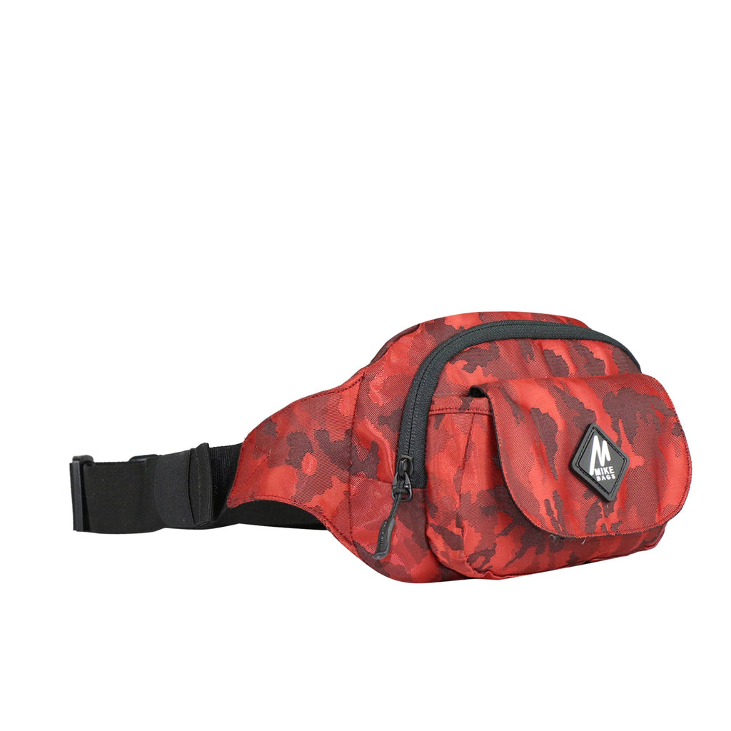 Mike  Pocket Waist Pouch -  Red
