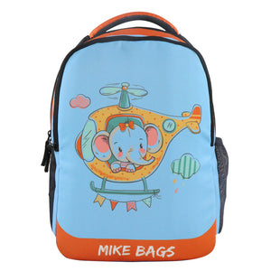 Mike pre school Backpack  Flying Elephant Sky Blue
