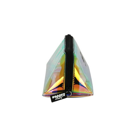 Image of Smily Holograph Pencil Pouch Black