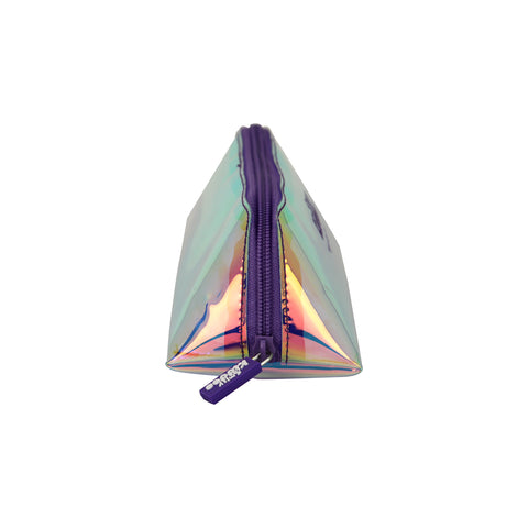 Image of Smily Holograph Pencil Pouch Violet