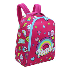 Junior Backpack Pink side