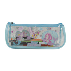 Smily Kiddos Mermaid Transparent Pencil Pouch