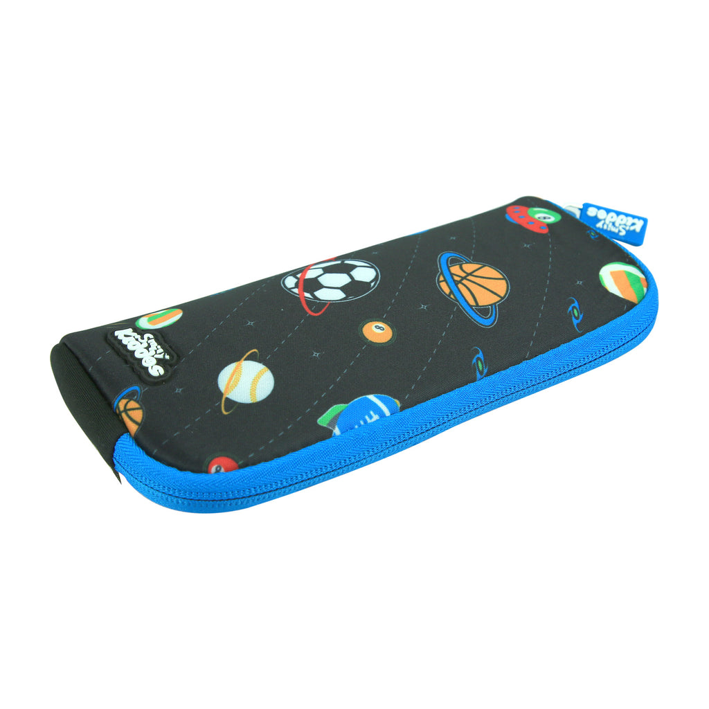 Smily Mini Pencil Pouch Black