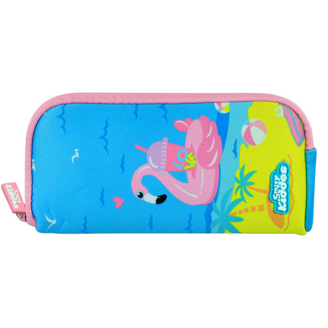 Image of Smily Mini Pencil Pouch Light Blue