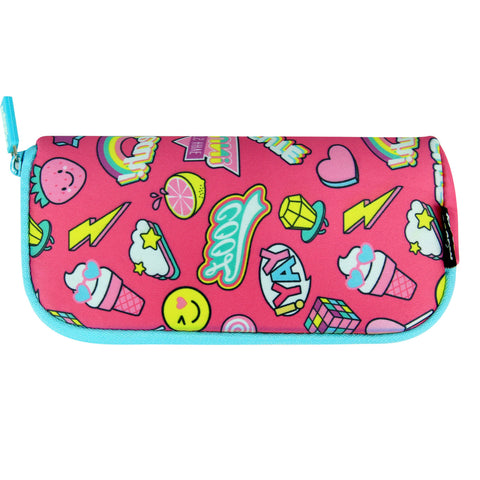 Image of Smily Mini Pencil Pouch Pink