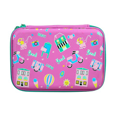Smily Kiddos Scented Hardtop Pencil Box Purple