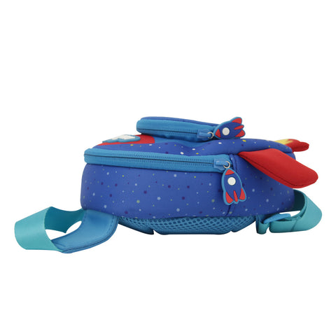 Image of Smily Space Go Out Bag Blue