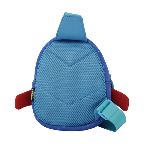 Image of Smily Space Go Out Bag Blue