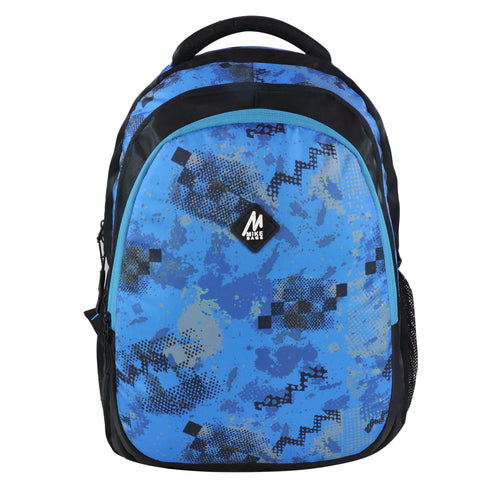 Image of Mike Bags 17 Liters Trio School Backpack- Blue