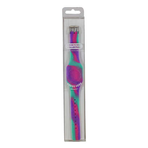 Image of Smily Kiddos Fancy Digital watch- Blue pink Purple