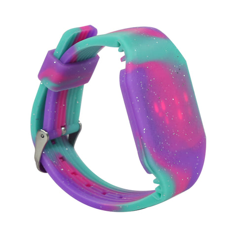 Image of Smily Kiddos Fancy Digital watch- Blue pink Purple