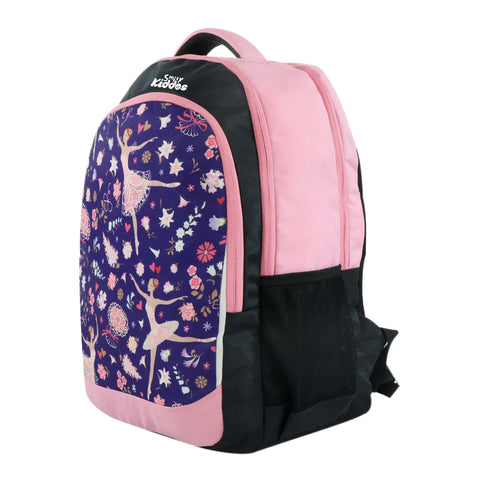 Image of Smily Kiddos Junior Ballerina Violet School Backpack